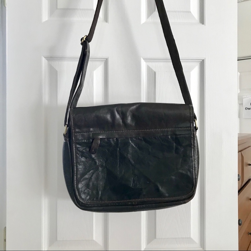 Genuine Leather Shoulder Bag Briefcase purse